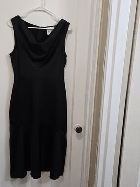 Sam Edelman Black Sleeveless Midi Dress